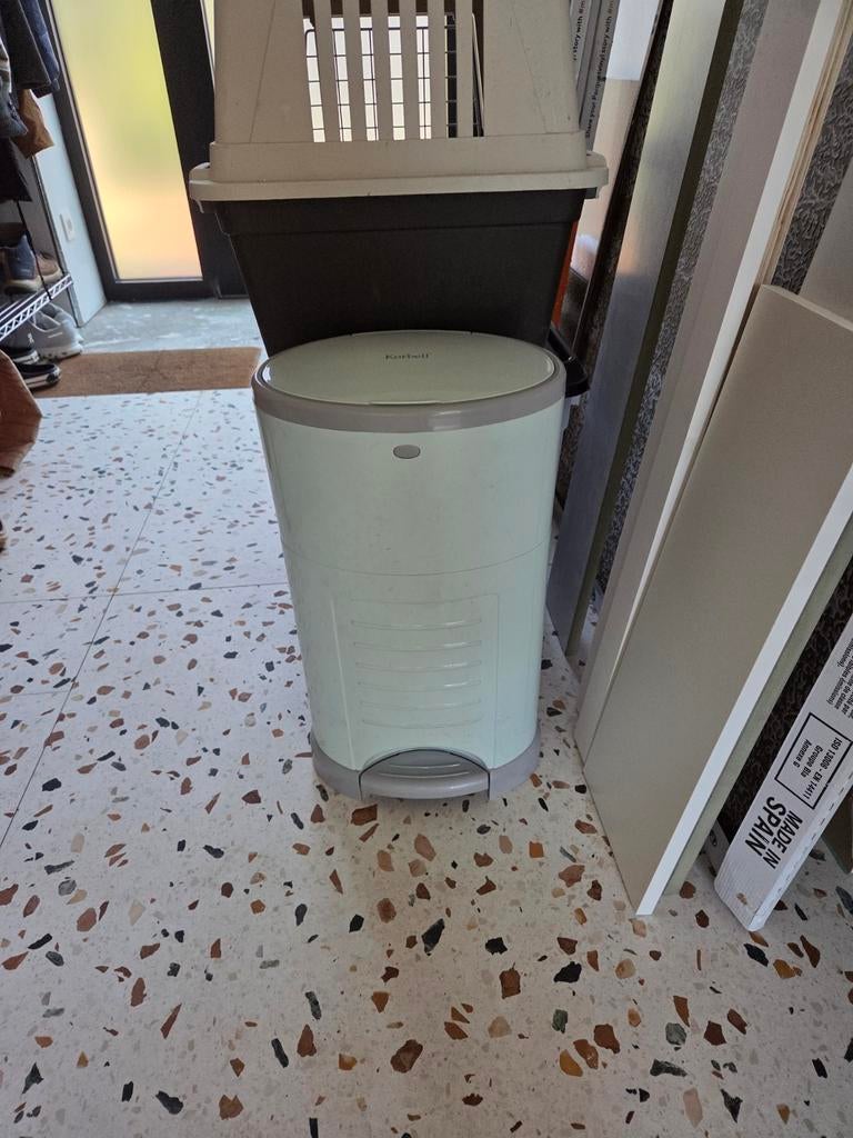 Korbell luieremmer groen, Ophalen