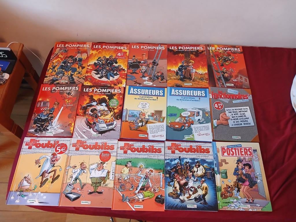 Ongeveer 50 strips uit de Bamboo-editie, Boeken, Stripverhalen, Zo goed als nieuw, Complete serie of reeks, Ophalen of Verzenden