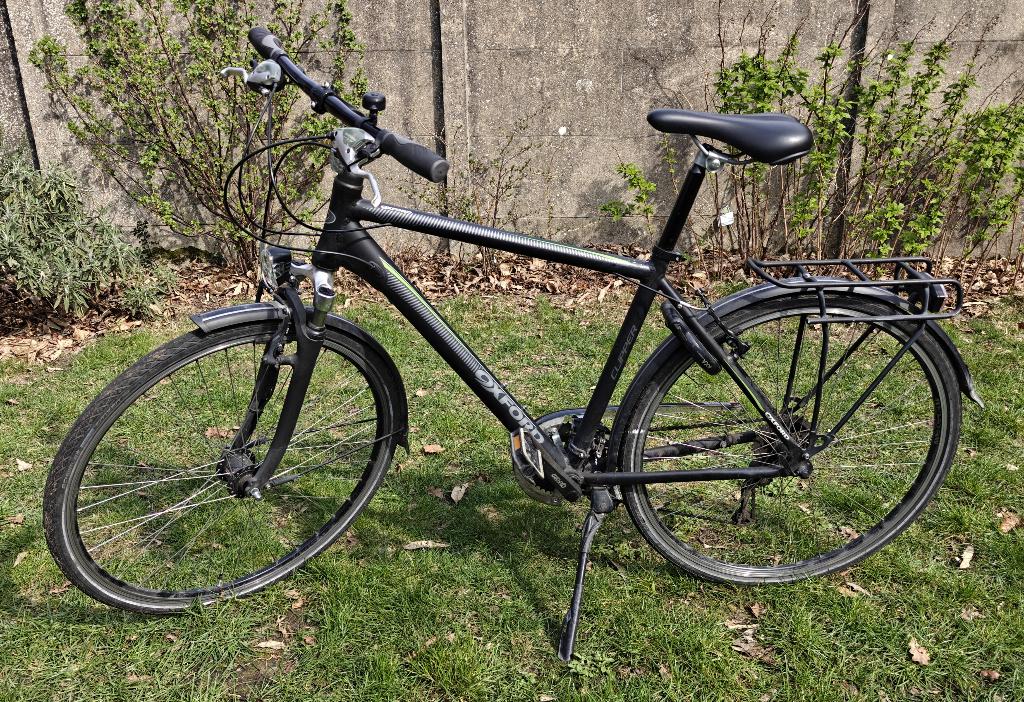 Herenfiets Aluminium Oxford Clipper, 28 inch, Vering, 49 tot 53 cm, Zo goed als nieuw