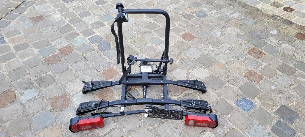 Pro user - Amber II - fietsendrager - licht beschadigd, Autos : Divers, Porte-vélos, Utilisé, Support d'attelage, 2 vélos, Pneus larges
