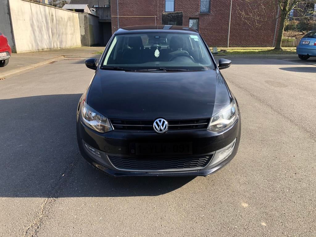VW Polo 1.6 TDI HIGHLINE DSG AUTOMAAT, Auto's, Volkswagen, Automaat, Euro 5, 1600 cc, Zwart