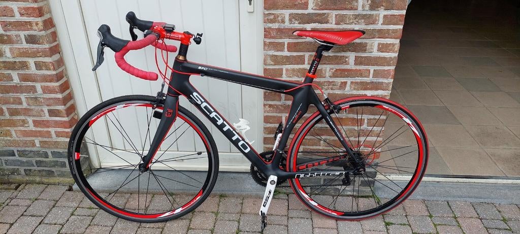 Koersfiets: frame 52 cm - Carbon - Scatto, Ophalen, Carbon