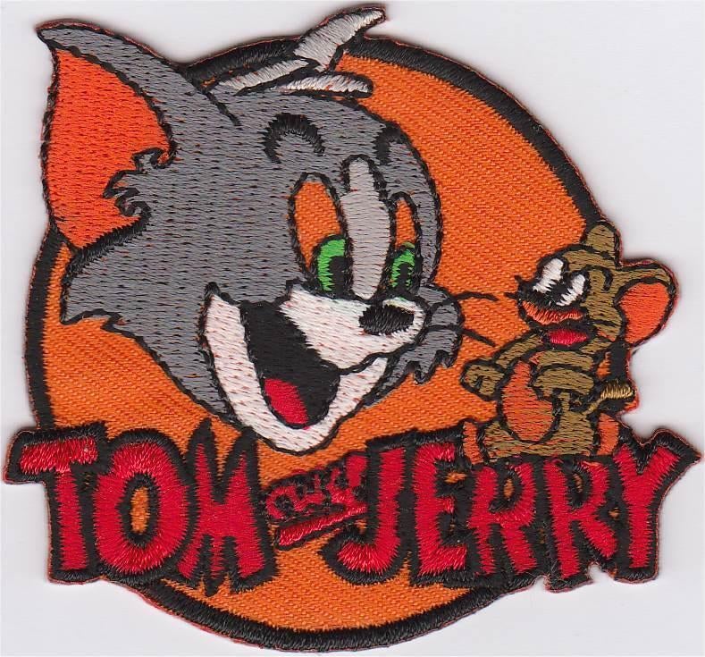 Tom and Jerry stoffen opstrijk patch embleem #1, Verzamelen, Kleding en Patronen, Verzenden, Nieuw