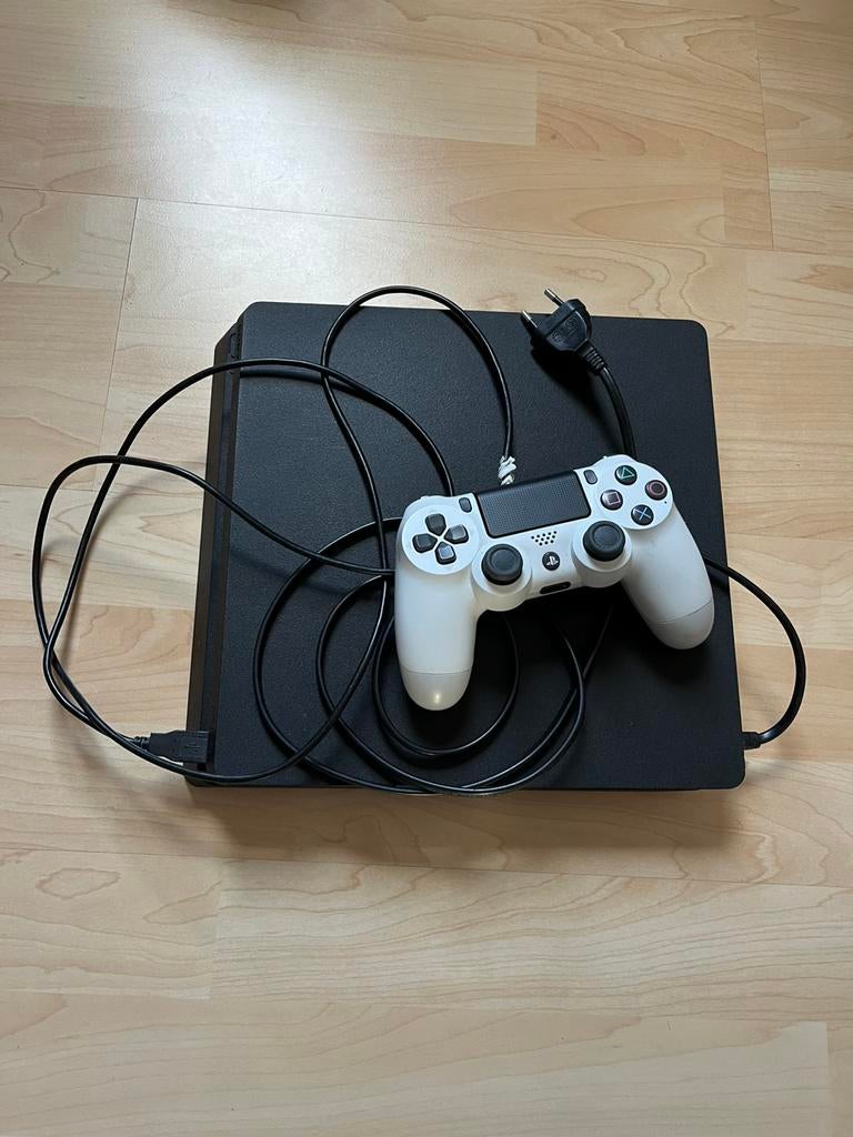 Ps4 slim +11jeux, Enlèvement, Comme neuf, Slim