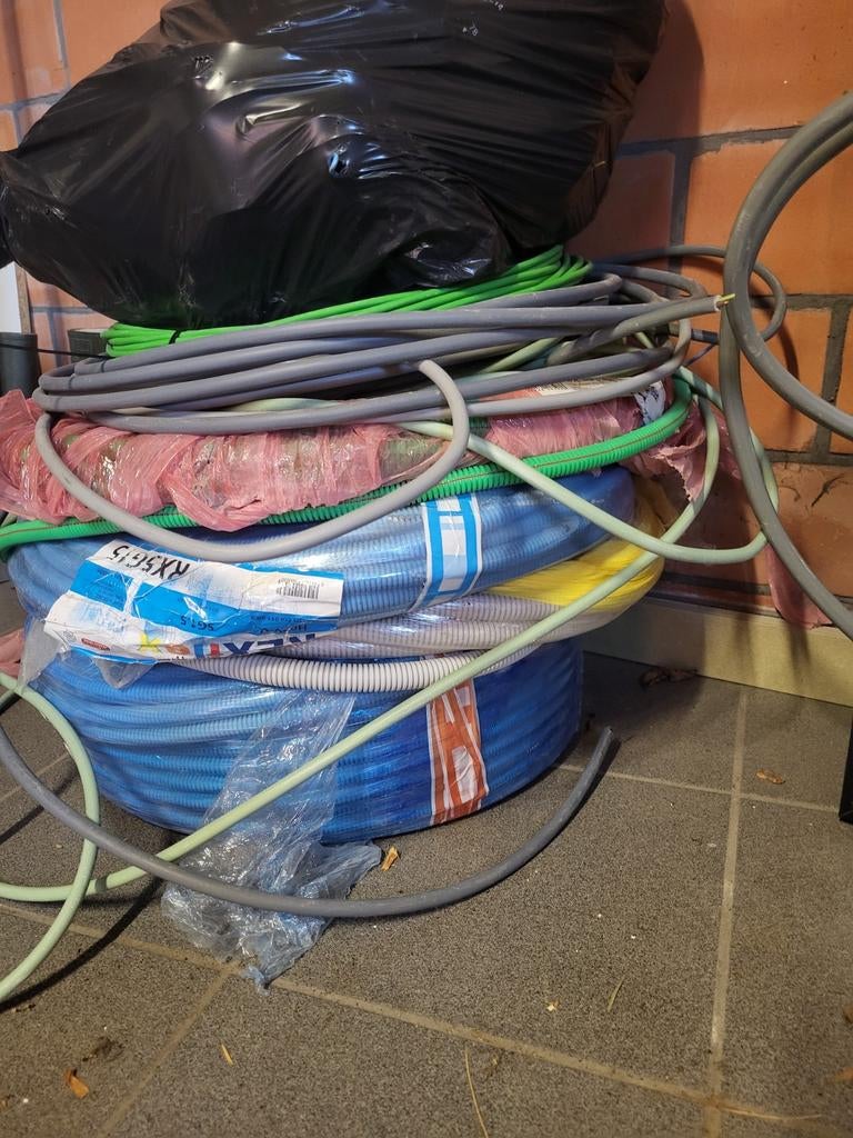 Câbles d'alimentation non utilisés, Bricolage & Construction, Électricité & Câbles, Enlèvement