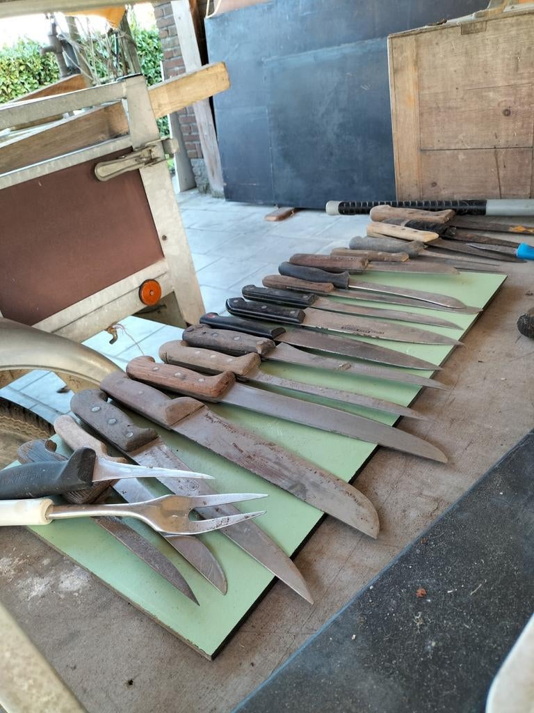 Mes messen, Caravans en Kamperen, Kampeergereedschap, Ophalen