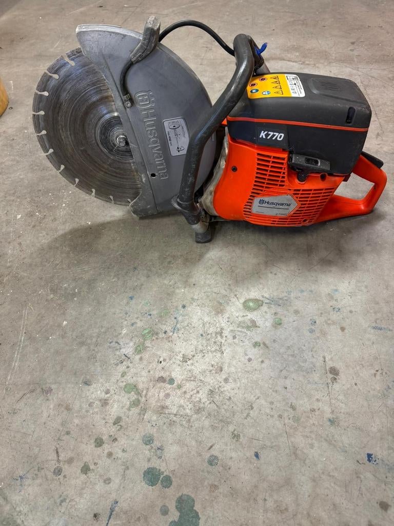 Titel: 
Husqvarna K770 thermische snijmachine/slijpmachine, Doe-het-zelf en Bouw, Gereedschap | Slijpmachines, Ophalen