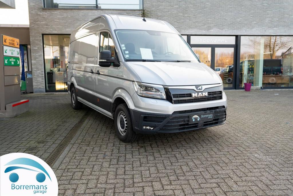 MAN TGE FULL ELECTRIC TGE 35 MWB RANGE 156KM, Auto's, Bestelwagens en Lichte vracht, Euro 6, MAN, Te koop, 0 kg