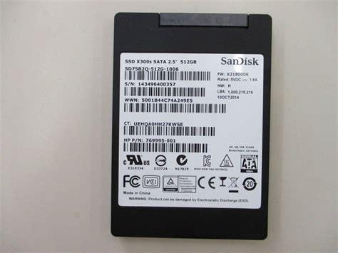 512Gb SSD SanDisk X300s, Intern, Gebruikt, Sandisk, Ophalen of Verzenden