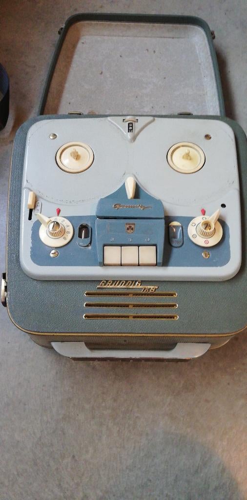 Vintage bandrecorder Grundig tk8, Audio, Tv en Foto, Bandrecorder, Ophalen, Bandrecorder