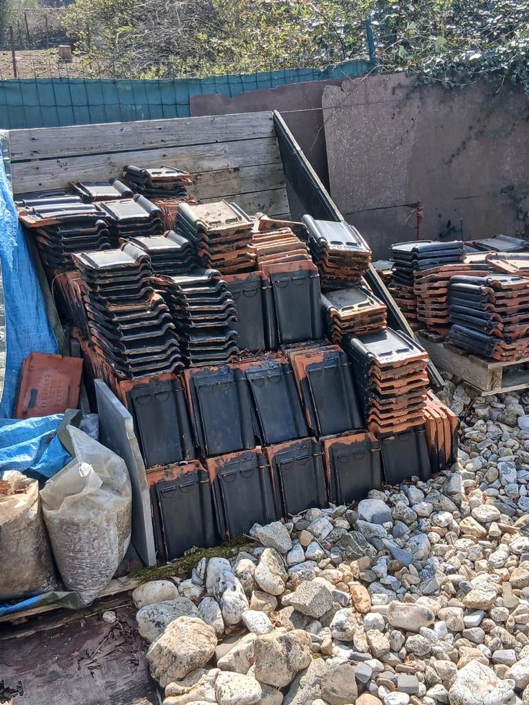 Tuiles de toit, Bricolage & Construction, Enlèvement, Tuiles