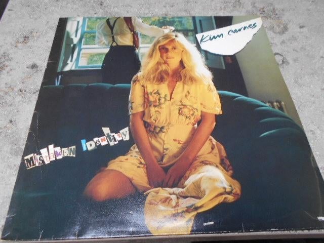 LP - Kim Carnes - Identité erronée., CD & DVD, Vinyles | Pop, Enlèvement ou Envoi, Comme neuf