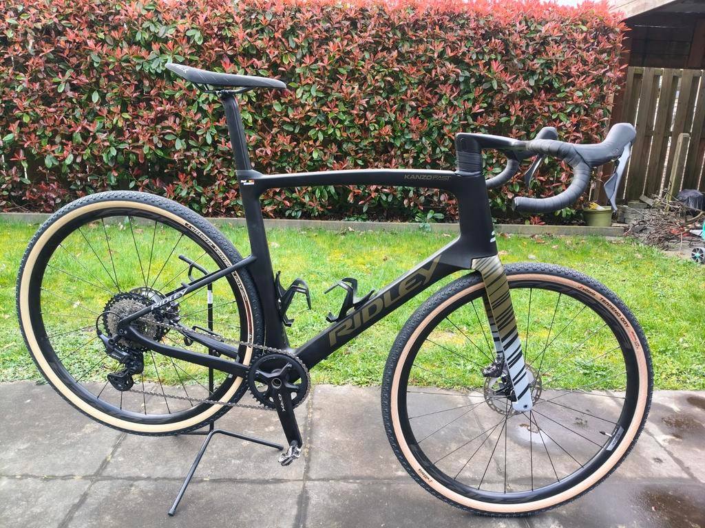 Ridley kanzo fast carbon gravelbike maat L, Fietsen en Brommers, Fietsen | Mountainbikes en ATB, 57 cm of meer, Ophalen, Zo goed als nieuw