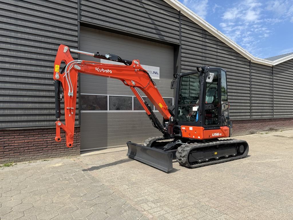 Kubota U56-5 minigraver NIEUW, Zakelijke goederen, Machines en Bouw | Kranen en Graafmachines, Kubota Hol, Kbt_g.eu_market_surveillance@kubota.com