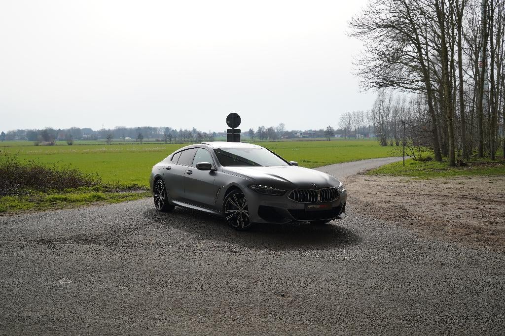 Prachtige BMW 840iAS Gran Coupé xDrive Frozen Grey, Autos, Cuir, Argent ou Gris, Achat, Entreprise