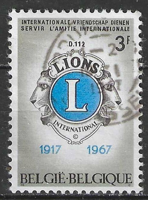 Belgie 1966 - Yvert/OBP 1404 - Lions Internationaal (ST), Verzenden, Gestempeld, Gestempeld