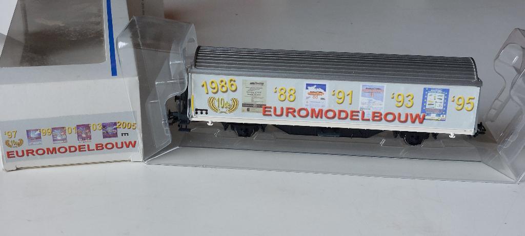 MARKLIN WAGON 10de EUROMODELBOUW 1997-2005 HO*AC* V1, Analogique, Courant alternatif, Wagon, Comme neuf