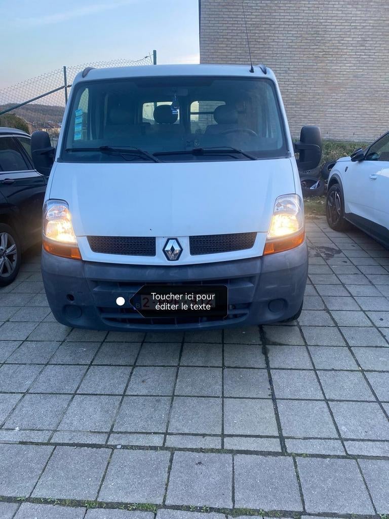 Renault Master dci 2.5 100 ch 2005, Autos, Camionnettes & Utilitaires, Particulier, Renault, Diesel, 4 portes, Blanc, Noir