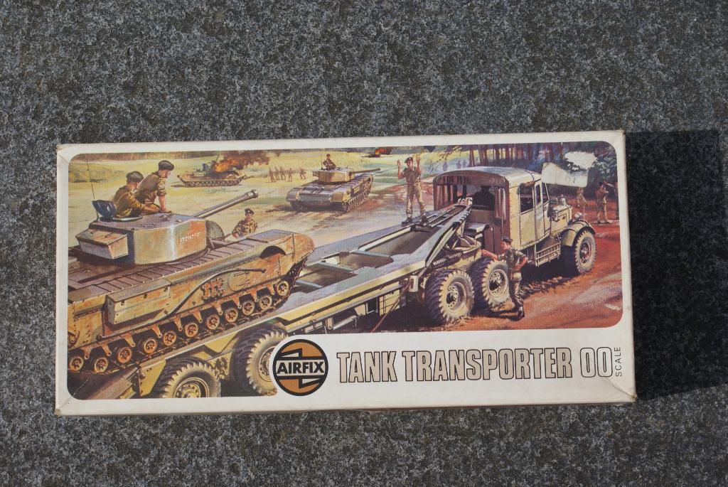 Airfix - Scammel Tank Transporter - OO scale, Camion, 1:50 ou moins, Enlèvement ou Envoi, Utilisé