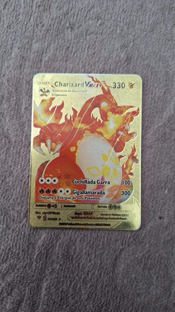 Chérizard Pokémon VMAX doré, Hobby & Loisirs créatifs, Jeux de cartes à collectionner | Pokémon, Enlèvement ou Envoi