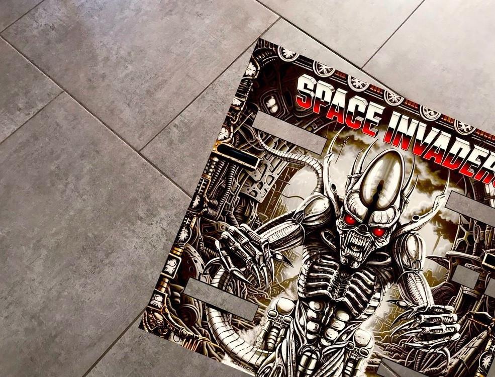 Translite Flipper Space Invaders 2.0, Autres marques, Flipper (jeu), Comme neuf, Électronique