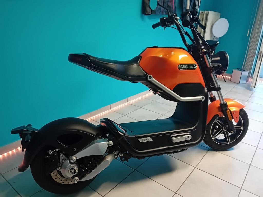 Sunra Miku Max (zonder rijbewijs), Fietsen en Brommers, Elektrisch, Nieuw, Klasse A (25 km/u), Ophalen