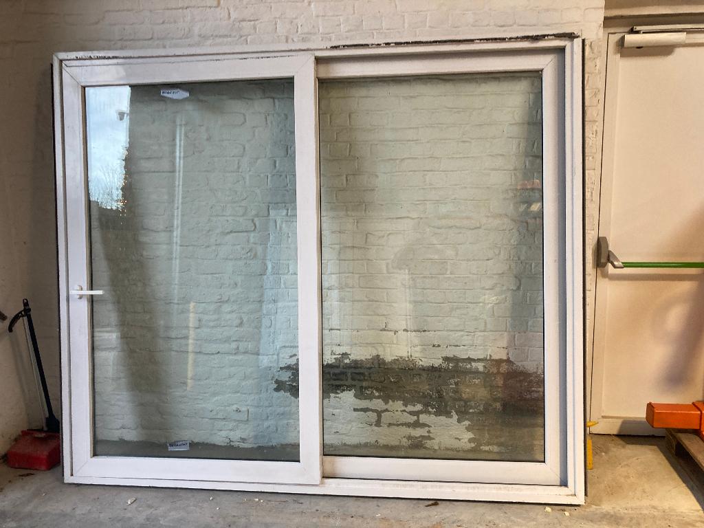 schuifraam aluminium, Ophalen, Aluminium