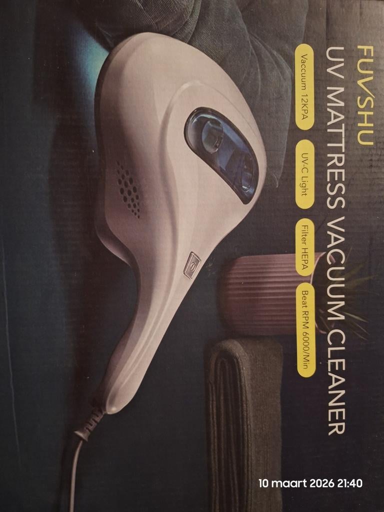 Aspirateur anti-acariens, Aspirateur, Réservoir, Comme neuf, Enlèvement