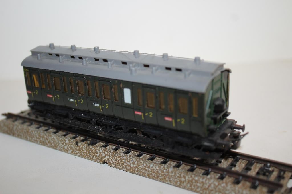 marklin ho voiture DB 2è classe métal, Courant alternatif, Wagon, Utilisé, Märklin