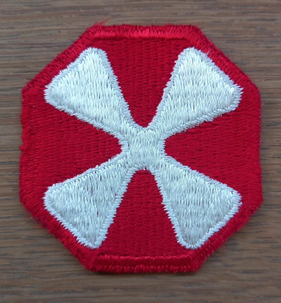U.S. Army patch 8TH US ARMY Korea Oorlog BUNC, Verzamelen, Ophalen of Verzenden, Landmacht, Embleem of Badge