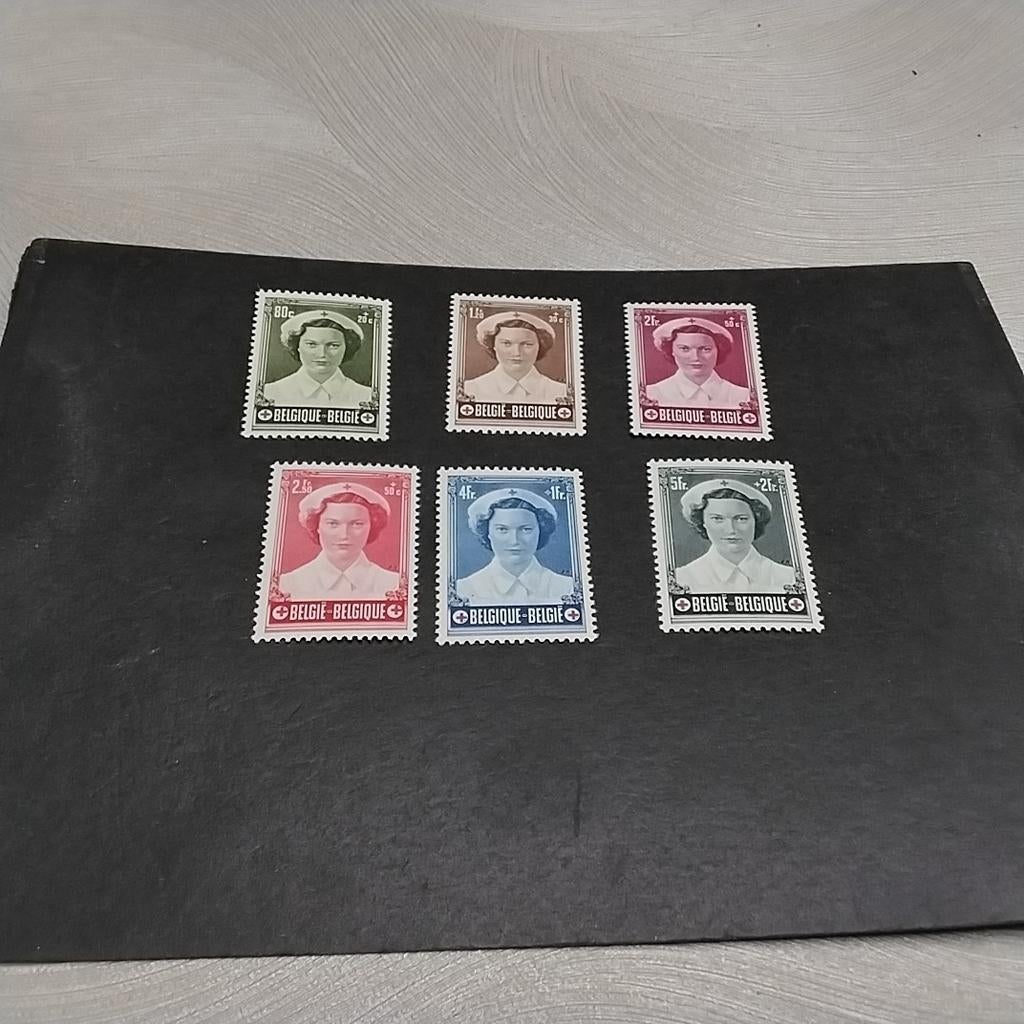 BELGIE 912 /917 postfris met cote 65,00 €, Ophalen of Verzenden, Postfris