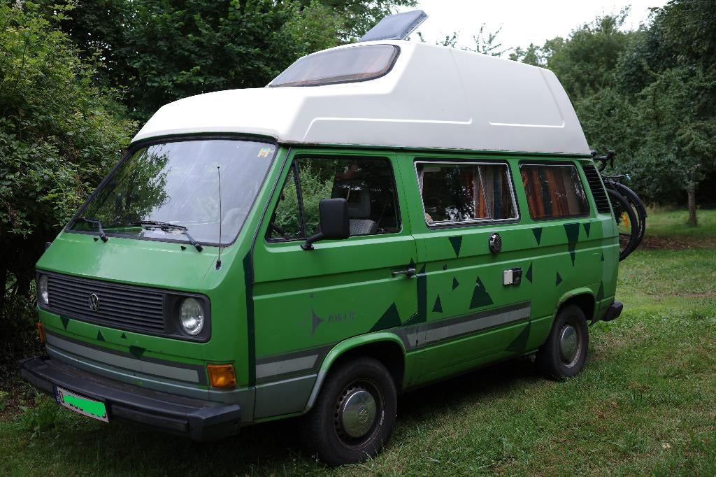 Camper Volkswagen T3, Caravans en Kamperen, Buscamper of Camperbus, Volkswagen, Luifel, 7 tot 12 maanden geleden