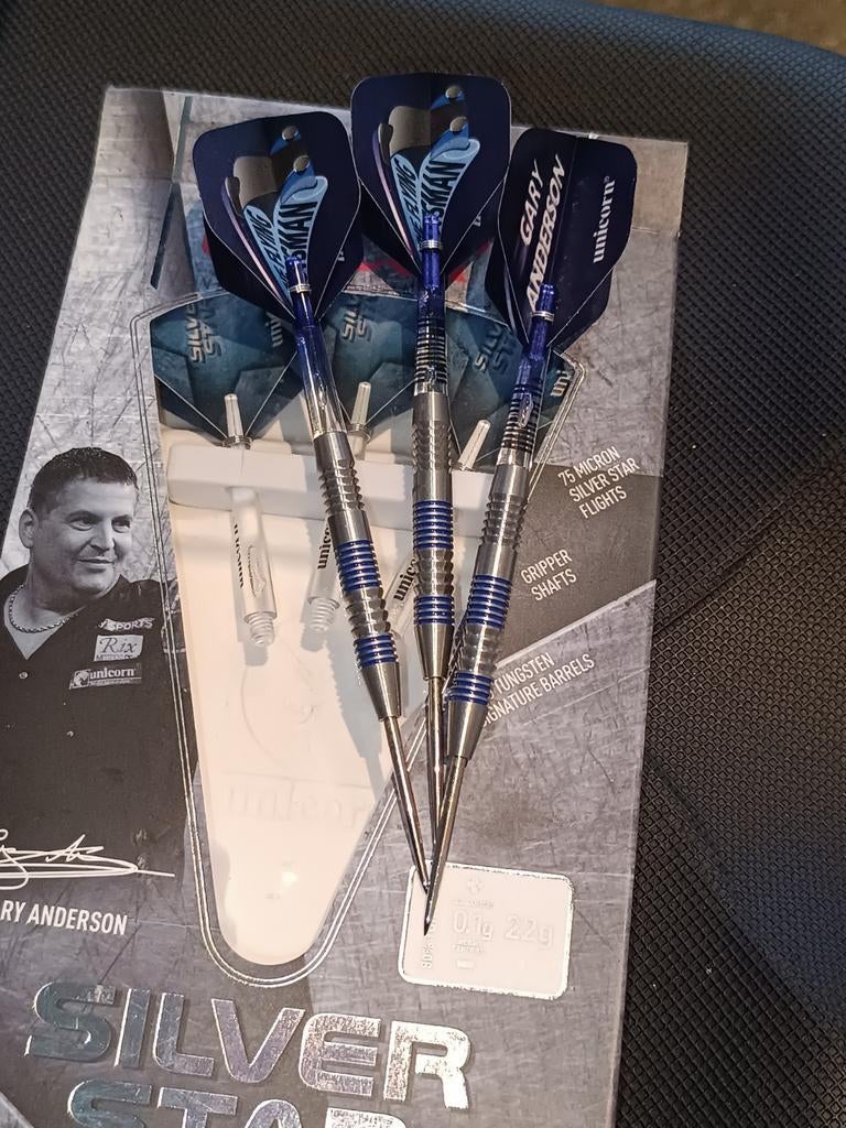 Gary Anderson Silver Star 22gr, Ophalen of Verzenden, Flights