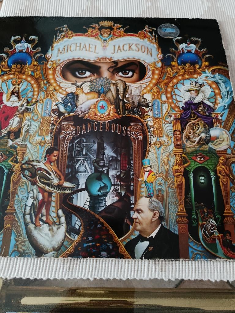 Michael Jackson -Dangerous, CD & DVD, 12 pouces, Enlèvement ou Envoi, 1990 - 1999, Utilisé