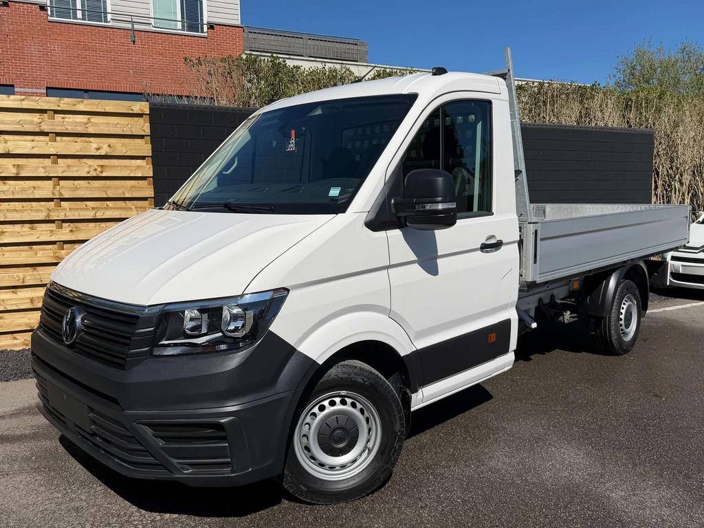 Volkswagen Crafter 2.0 TDi+BENNE+3 PLACES+AIRCO+EURO 6D+GARA, USB, Gebruikt, Euro 6, 4 cilinders