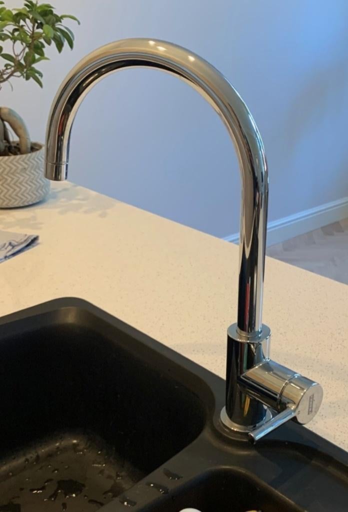 KEUKENKRAAN FRANKE LINA CHROOM, Huis en Inrichting, Ophalen, Minder dan 50 cm, Overige kleuren, Zo goed als nieuw