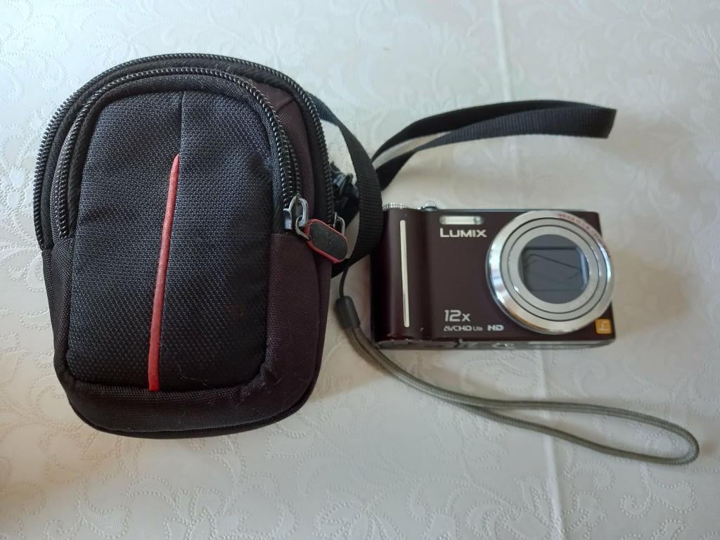 Appareil photo Panasonic Lumix DMC-TZ7 + sac, Ophalen of Verzenden, Gebruikt, Compact, 8 keer of meer