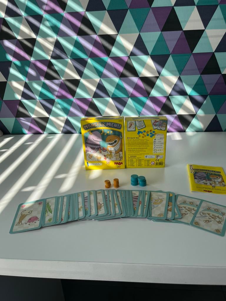 Menu des monstres Haba (300839)., Trois ou quatre joueurs, Enlèvement, Comme neuf