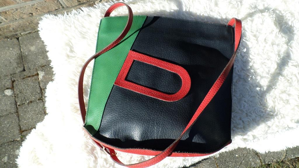 Joli sac vintage à bandoulière, Enlèvement ou Envoi, Bleu