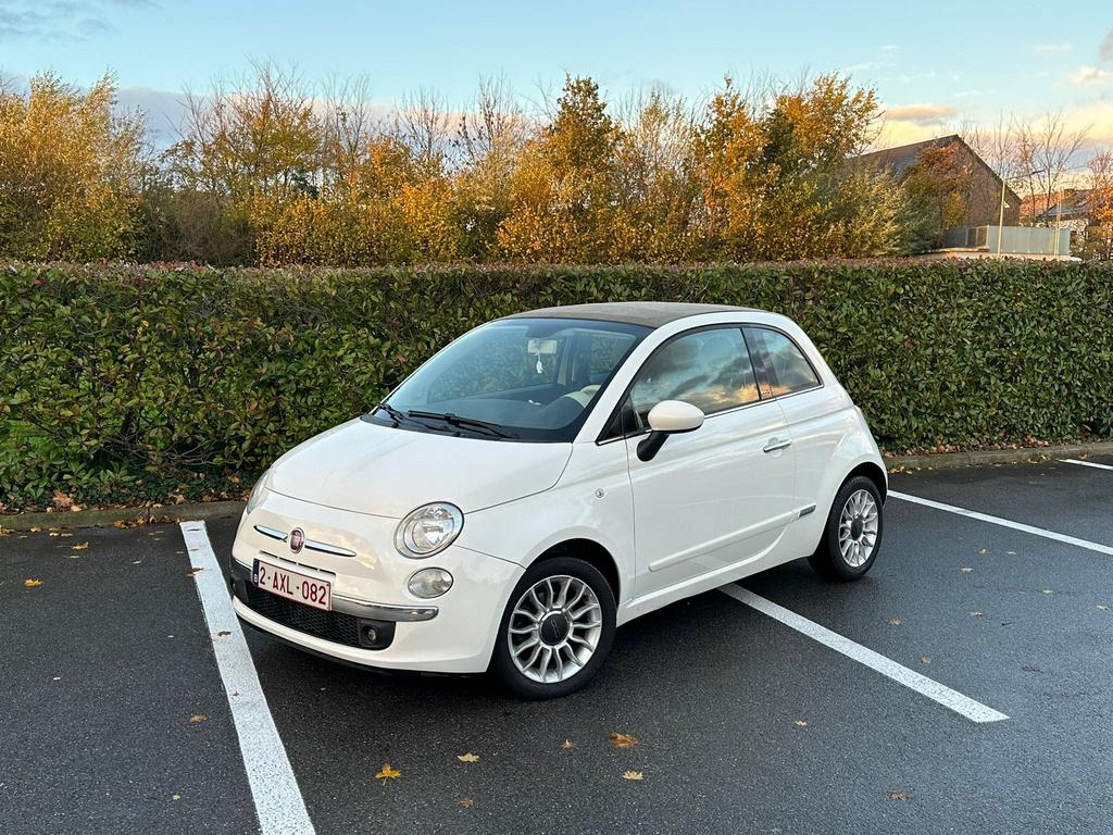 Fiat 500C a vendre - 127.000km - Essence - 2011, Autos, Fiat, Cuir, Euro 5, Cabriolet, 925 kg