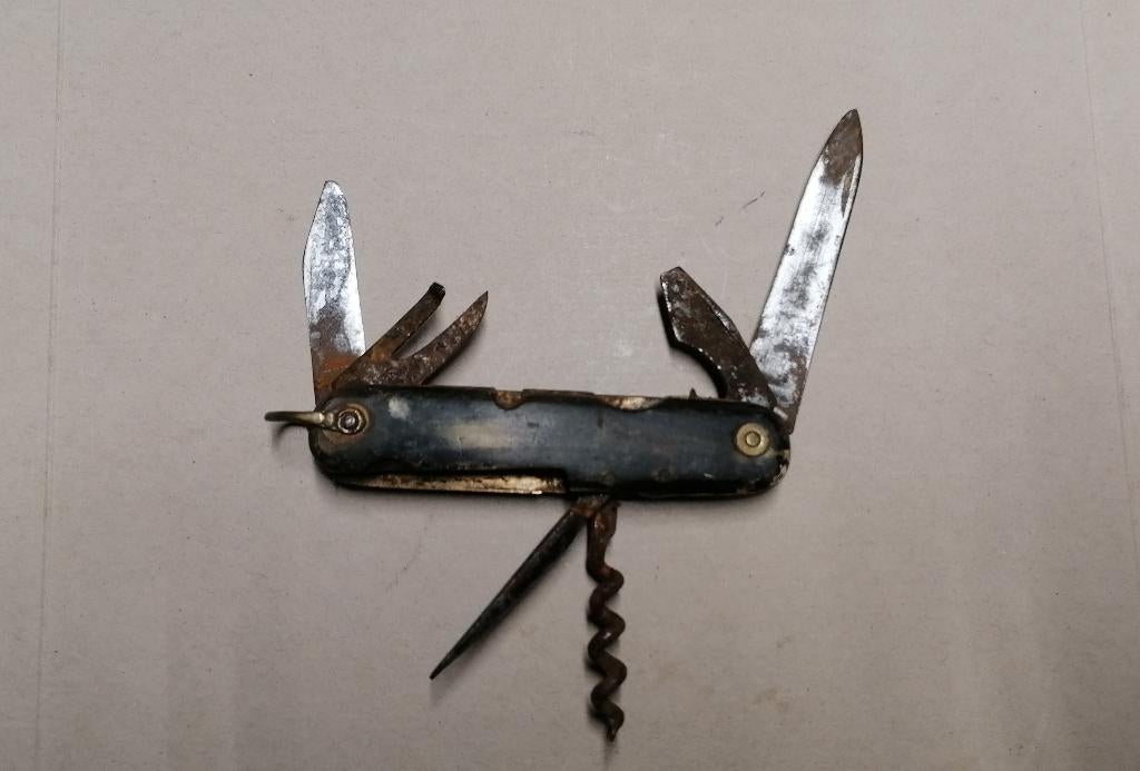 Couteau ancien multi-outils, Collections, Envoi, Utilisé