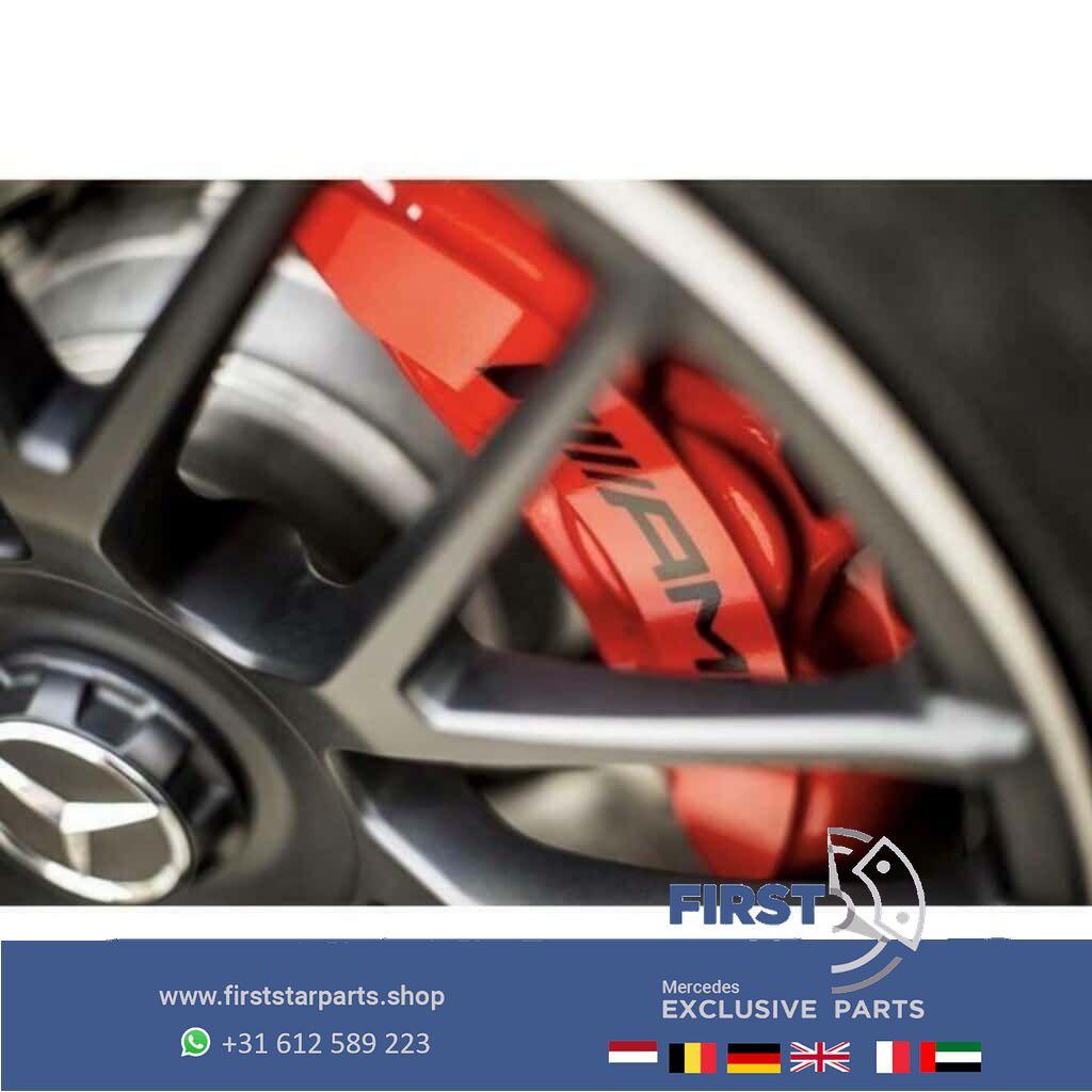 W204 C63 AMG rem set Mercedes C Klasse 63 rode remklauwen +, Utilisé, -, -, Enlèvement ou Envoi