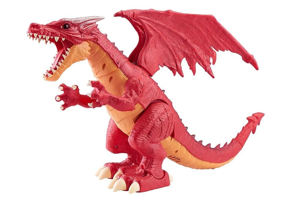 Robo Alive Bewegende draak, Kinderen en Baby's, Speelgoed | Actiefiguren, Ophalen, Zo goed als nieuw