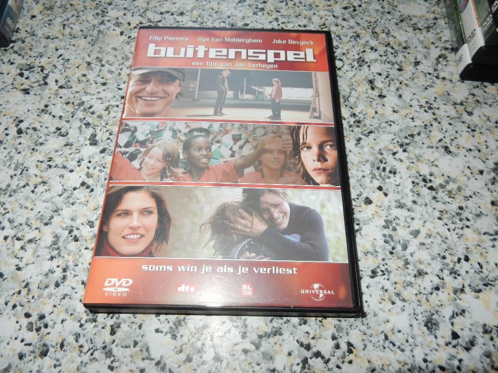 nr.2363- Dvd: buitenspel - drama, Cd's en Dvd's, Dvd's | Nederlandstalig, Film, Drama, Vanaf 12 jaar, Ophalen of Verzenden