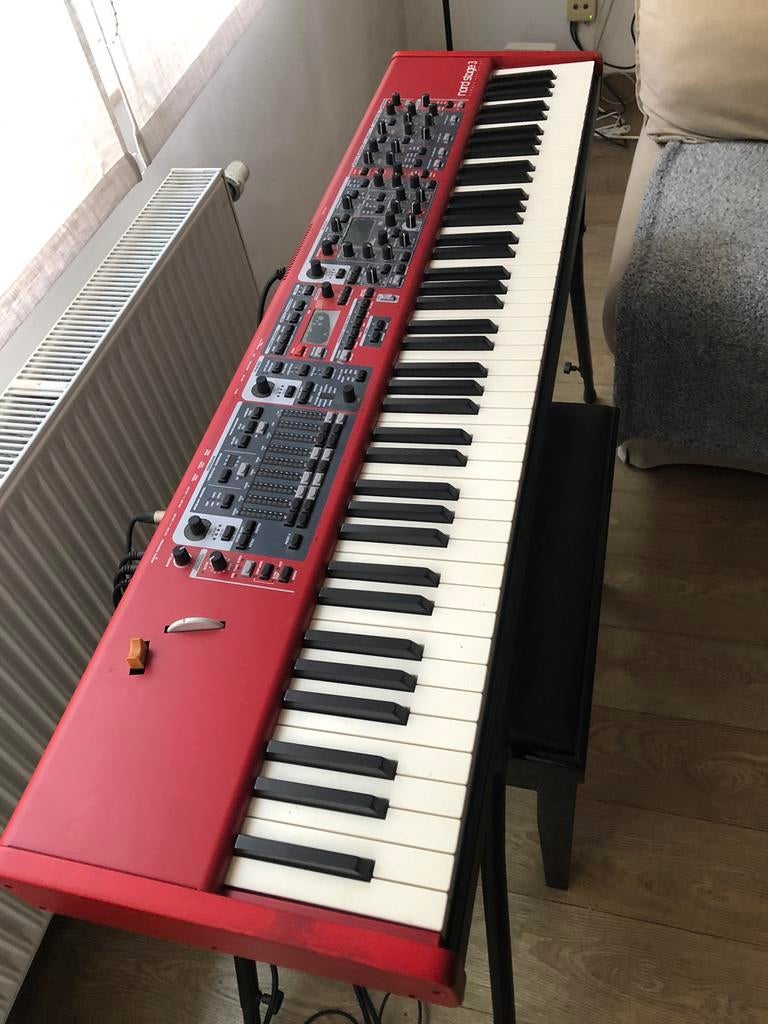 Nord Stage 3 88, Muziek en Instrumenten, Keyboards, 88 toetsen, Zo goed als nieuw, Midi-aansluiting, Ophalen