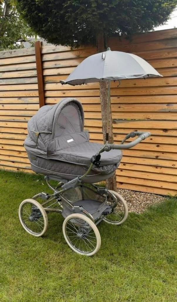 Bebecar Stylo Class+ grijs, Kinderen en Baby's, Buggy's, Zo goed als nieuw, Overige merken, Verstelbare rugleuning, Voetenzak