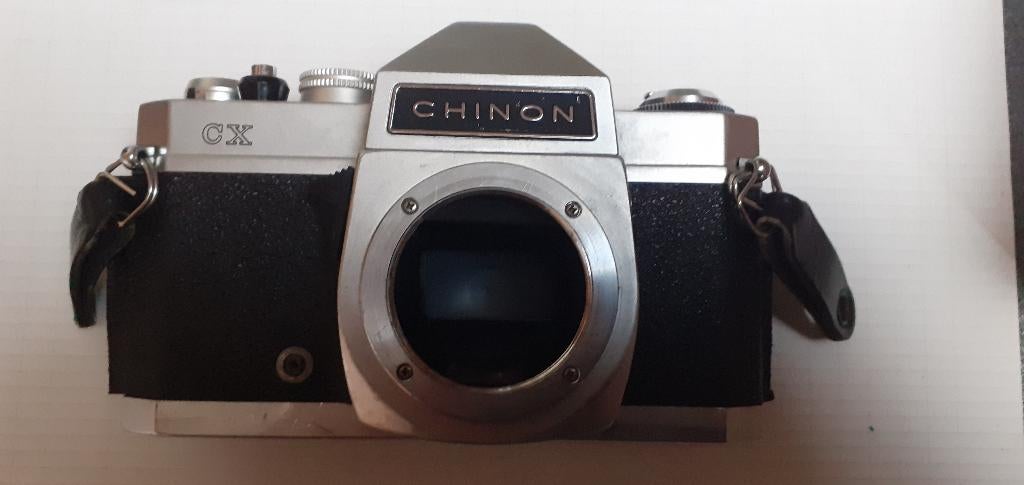 vintage analoge reflex camera CHINON, TV, Hi-fi & Vidéo, Enlèvement, Utilisé, Reflex miroir, Autres Marques