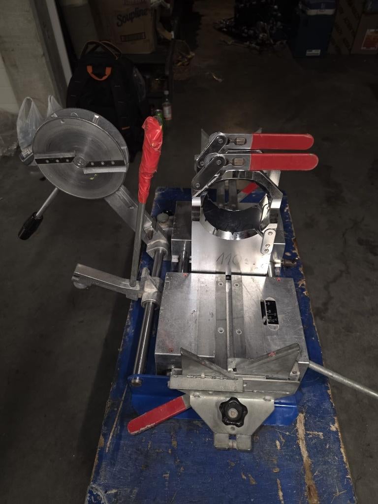 POSTE DE SOUDURE PE GEBERIT, Enlèvement