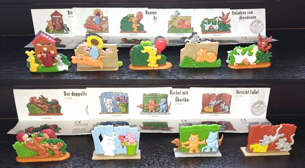 3D-puzzelserie Geschichten rund um den Gartenzaun DE 1998, Ophalen of Verzenden, Zo goed als nieuw, Overige typen