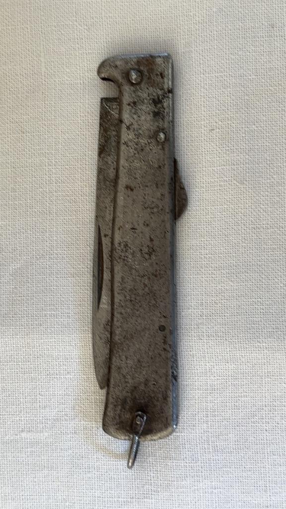 WW1 couteau pliant allemand Mercator à cran d'arrêt N2, Collections, Envoi, Armée de terre, Couteau ou Poignard